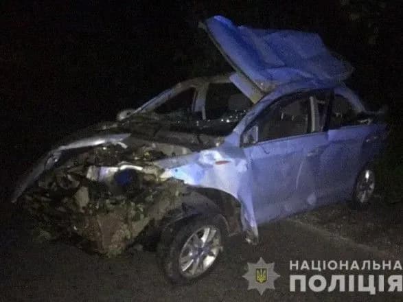 Внаслідок ДТП на Донеччині одна людина померла, ще четверо постраждали