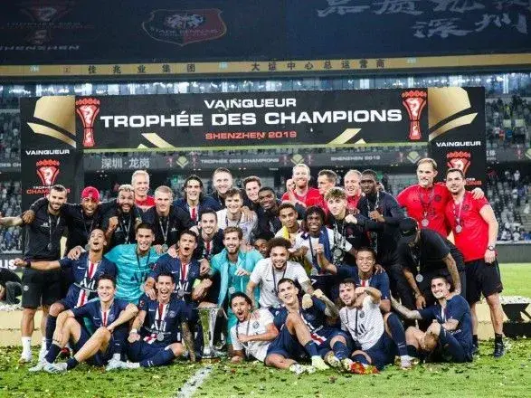 "ПСЖ" в седьмой раз подряд получил Суперкубок Франции