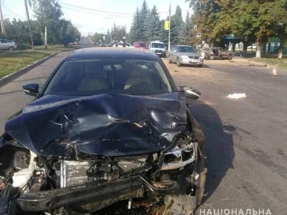 На Полтавщині внаслідок ДТП травмовано 5 осіб, серед яких дитина