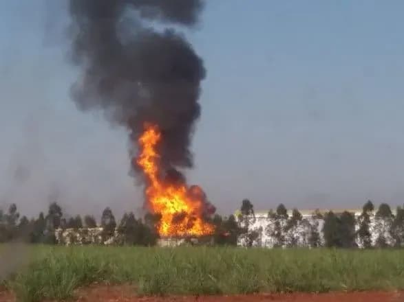 Взрыв произошел на заводе биотоплива в Бразилии