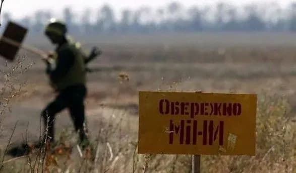 При разминировании территорий у моста через реку Северский Донец выявлено 197 взрывоопасных предметов