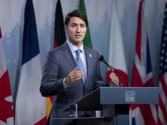 Трюдо: дії Росії в Україні не дозволяють їй повернутись до G7