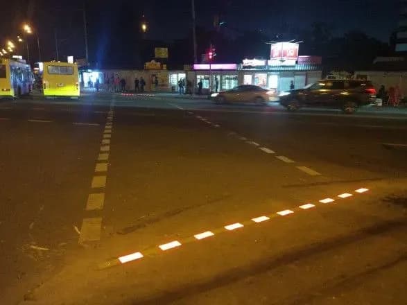 У Києві з’явився перший світлодіодний перехід