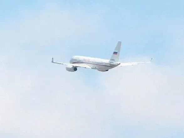 Літак з президентського авіазагону "Росія" вилетів з Борисполя у Москву