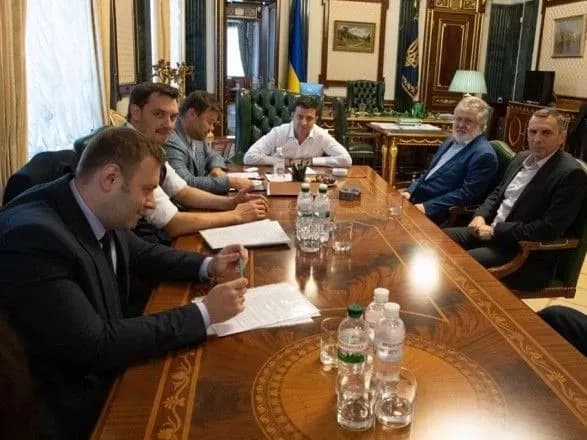 Зеленський зустрівся з Коломойським: про що говорили