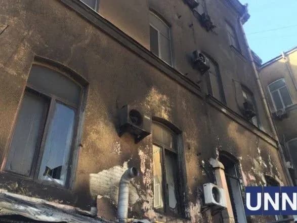 У центрі Києва сталася масштабна пожежа