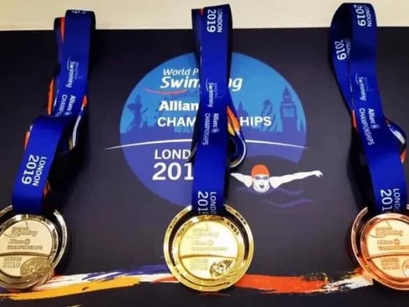 Українські паралімпійці вибороли 25 медалей за три дні ЧС з плавання