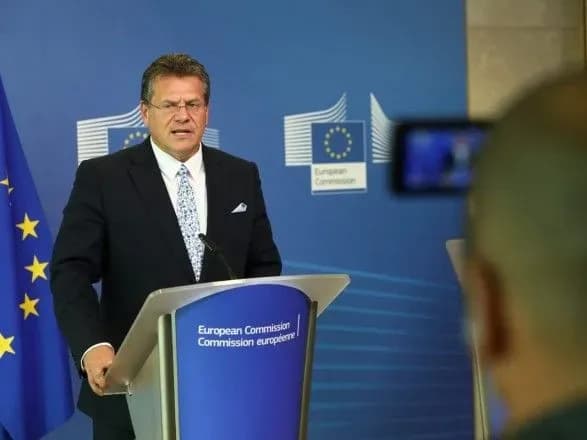 Тристоронні переговори щодо газу з Україною і Росією відновляться в жовтні - Шефчович