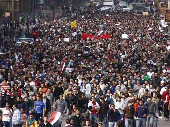 У Єгипті на антиурядових протестах затримали більше 500 осіб