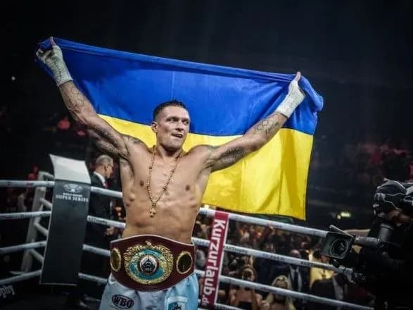 Усика визнано кращим боксером року у Великій Британії