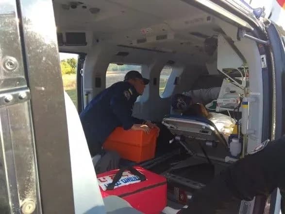 Із Умані вертольотом евакуювали хворого хасида