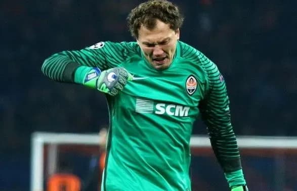 Пятова визнали кращим воротарем туру Ліги чемпіонів