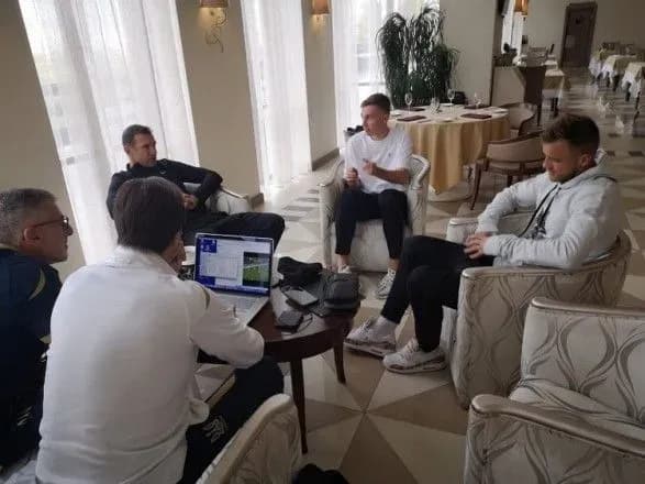 Збірна України розпочала збір перед матчами з Литвою та Португалією