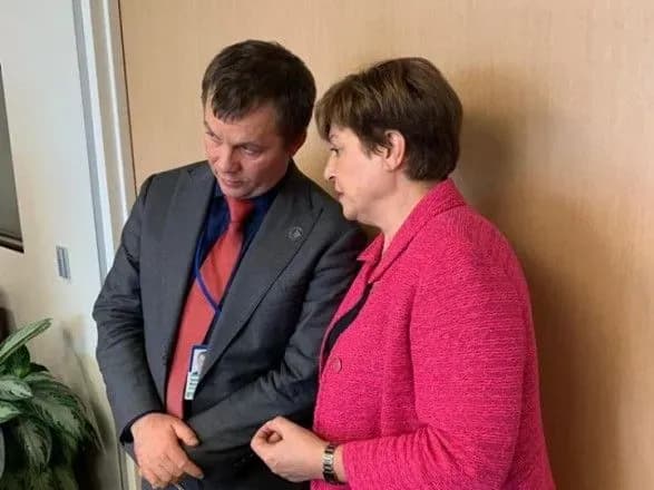 Українська делегація зустрілась з головою МВФ у США