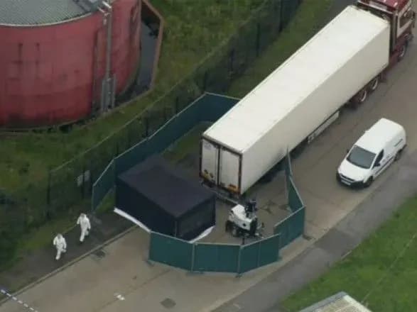 У Британії висунули обвинувачення водієві вантажівки, в якій знайшли 39 загиблих