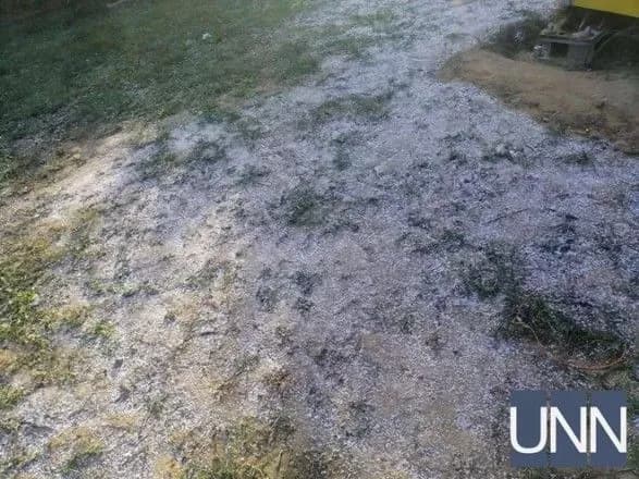 В Киеве снова пошел мелкий снег