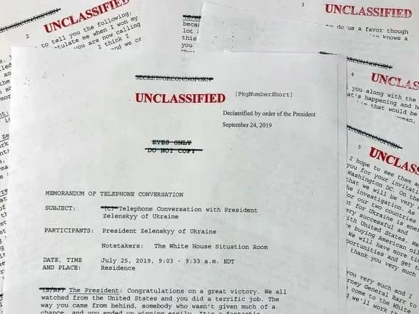 Імпічмент Трампа: демократи у Конгресі опублікували ще дві стенограми