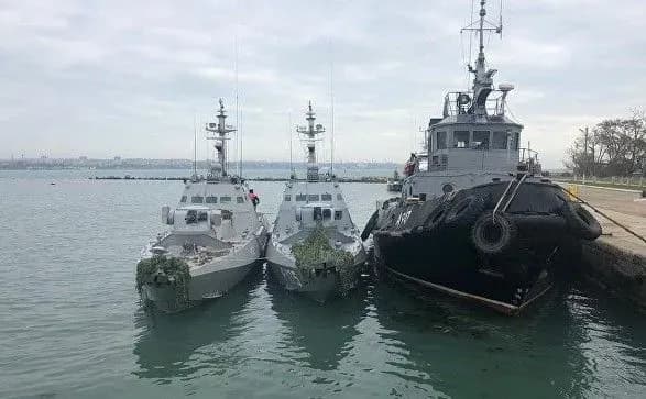 В России сообщили о готовности отдать Украине захваченные возле Керченского пролива корабли