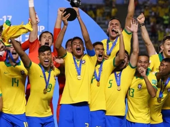 Сборная Бразилии стала победителем юниорского ЧМ по футболу