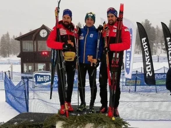 Біатлоніст Підручний тріумфував у спринті чемпіонату Швеції