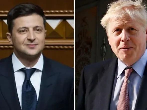 Зеленський привітав Бориса Джонсона із перемогою на виборах у Британії