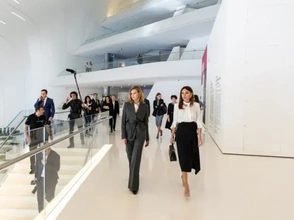 Олена Зеленська відвідала знакові для азербайджанців місця в Баку