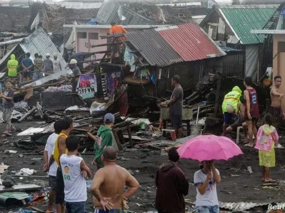 На Філіппінах кількість загиблих від тайфуну зросла до 41