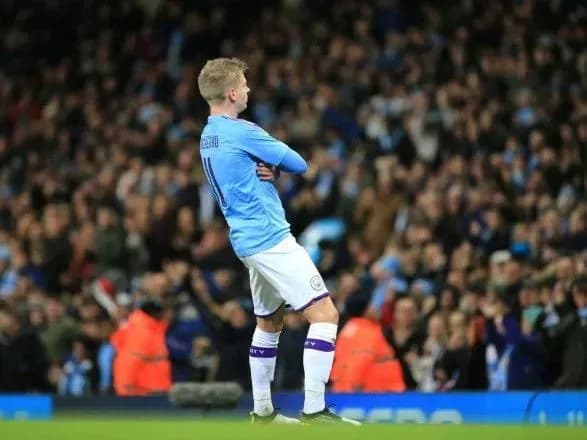 Зінченко відзначився дебютним голом сезону за "Манчестер Сіті"