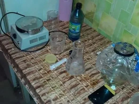 В Луганской области студент-медик организовал нарколабораторию