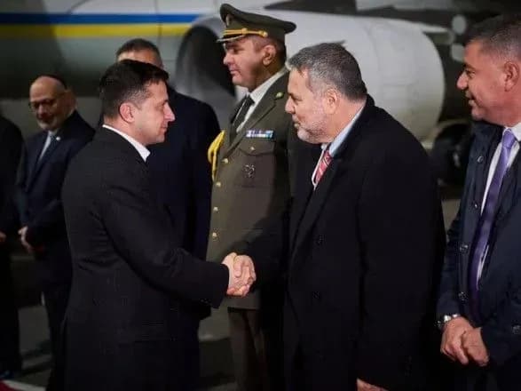 Зеленський прилетів з робочим візитом до Ізраїлю