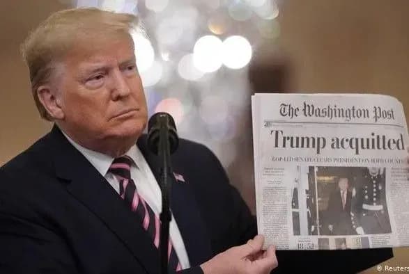 Трамп про свій імпічмент: Ми пройшли через пекло