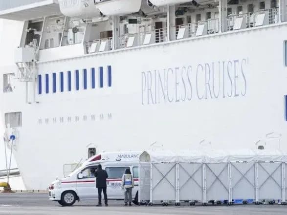 На круїзному лайнері у Японії новий коронавірус виявлено вже у 70 пасажирів