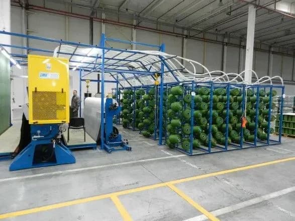 Члени "футбольної" ТСК відвідали завод із виробництва штучного газону: як це було