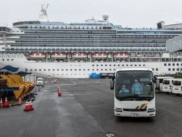 Ще двоє росіян заразилися коронавірусом на лайнері Diamond Princess