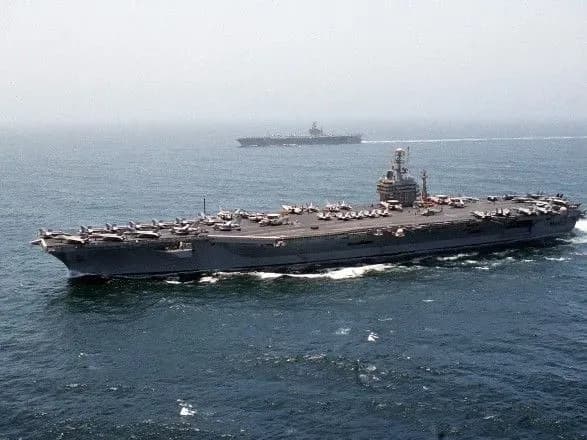 Авіаносець США увійшов в Середземне море: опубліковано фото