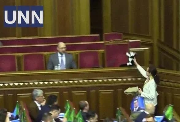Нардепи подарували новому прем'єру Шмигалю кота у мішку