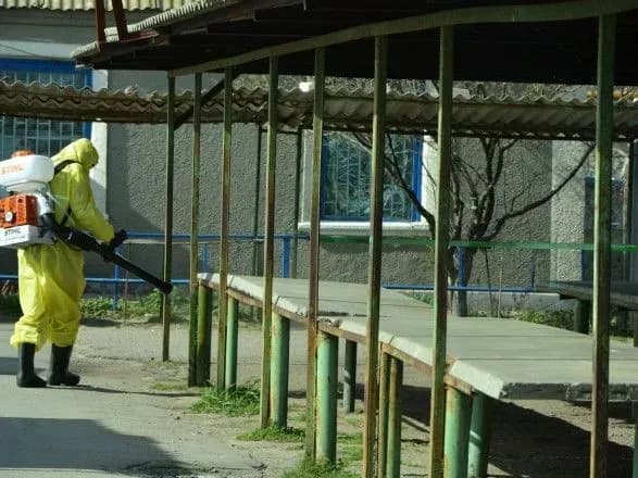 В Херсонской области провели профилактическую дезинфекцию рынков