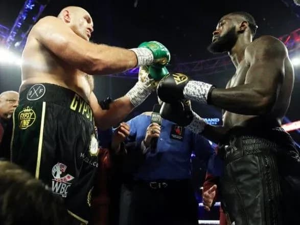 Названа дата третього боксерського бою Вайлдер – Ф'юрі