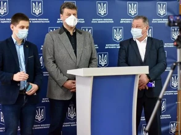 В Житомирской области пятеро пациентов с COVID-19 находятся в самоизоляции, еще 4 - в больнице