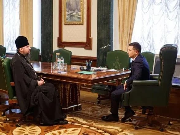 Епіфаній і Зеленський обговорили плани ПЦУ на Великдень під час карантину