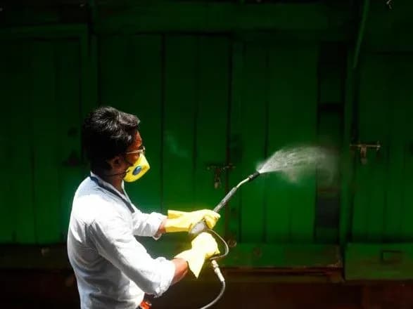 В Індії за добу зареєстрували близько 800 нових випадків інфікування коронавірусом