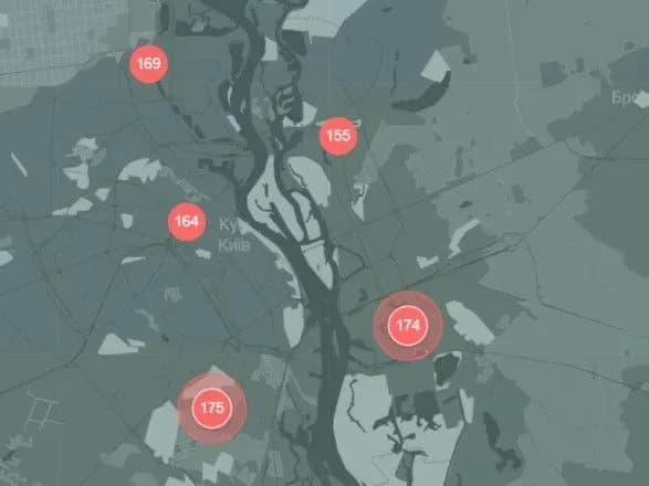 Рівень забруднення повітря у Києві залишається дуже високим