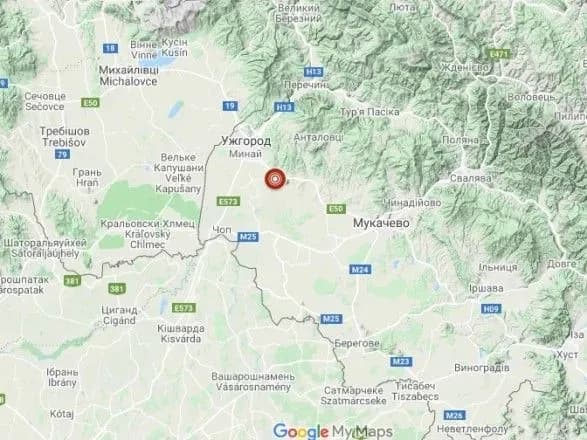 На Закарпатті зафіксували землетрус