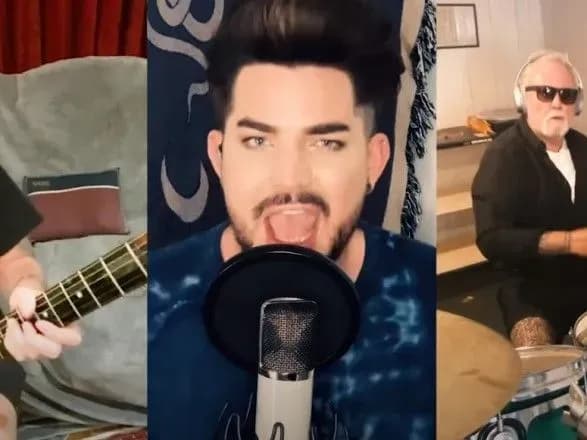 Queen і Ламберт випустили нову версію You Are The Champions з Києвом на відео