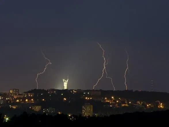 Киян попередили про грозу і шквали