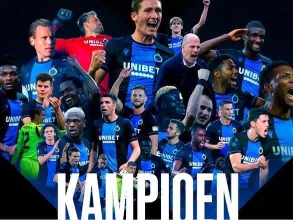 Клуб українця визнано достроковим переможцем чемпіонату Бельгії з футболу