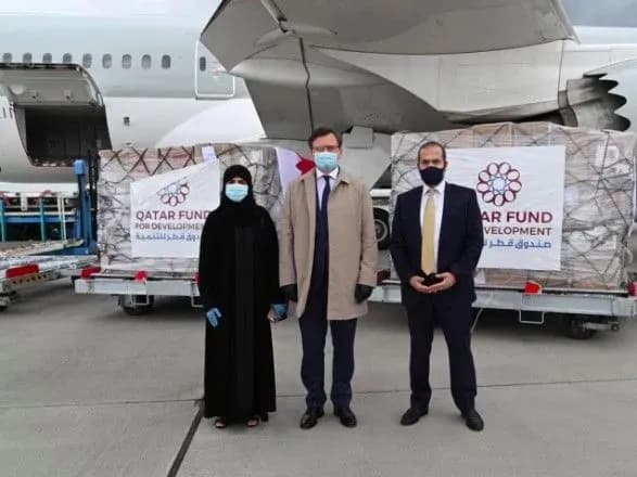 Катар надіслав Україні близько 9 тонн засобів індивідуального захисту - МЗС