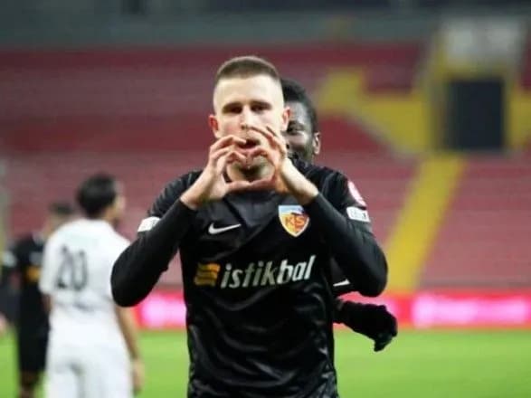 Гол нападника Кравця допоміг перемогти турецькому клубу