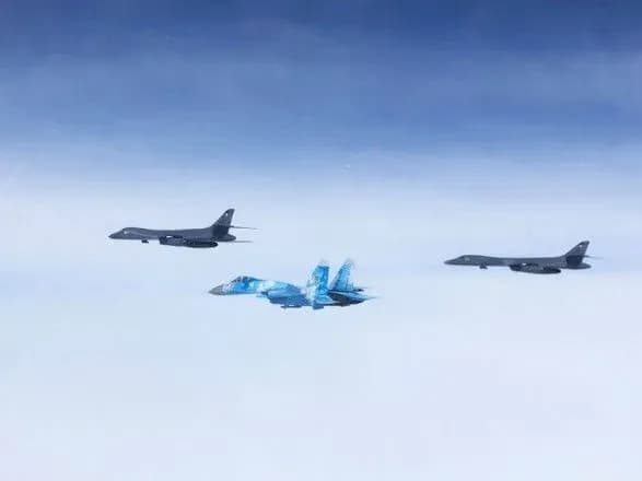 Стратегические бомбардировщики ВВС США пересекли украинское воздушное пространство