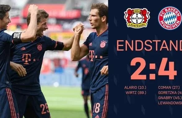 "Баварія" здобула виграш у центральній грі туру Бундесліги